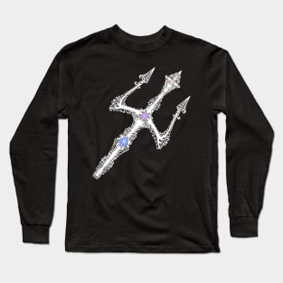 Poseidon trident fork Long Sleeve T-Shirt